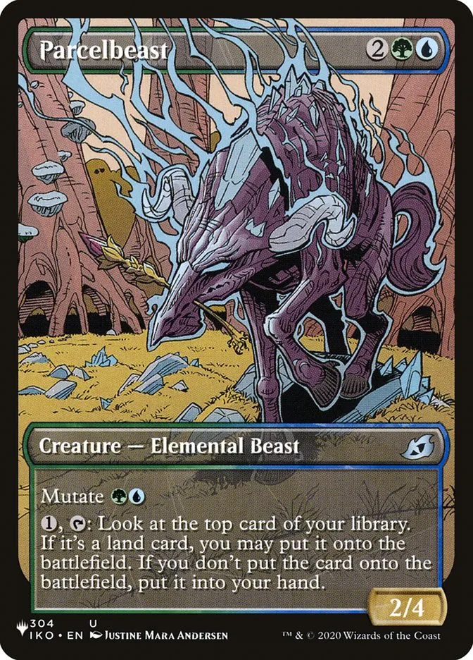2020 The List Parcelbeast uncommon #IKO-304 uncommon card image