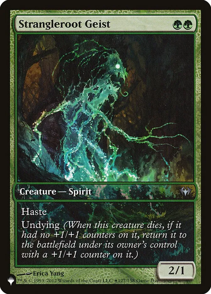 2020 The List Strangleroot Geist #PDKA-127 uncommon card image