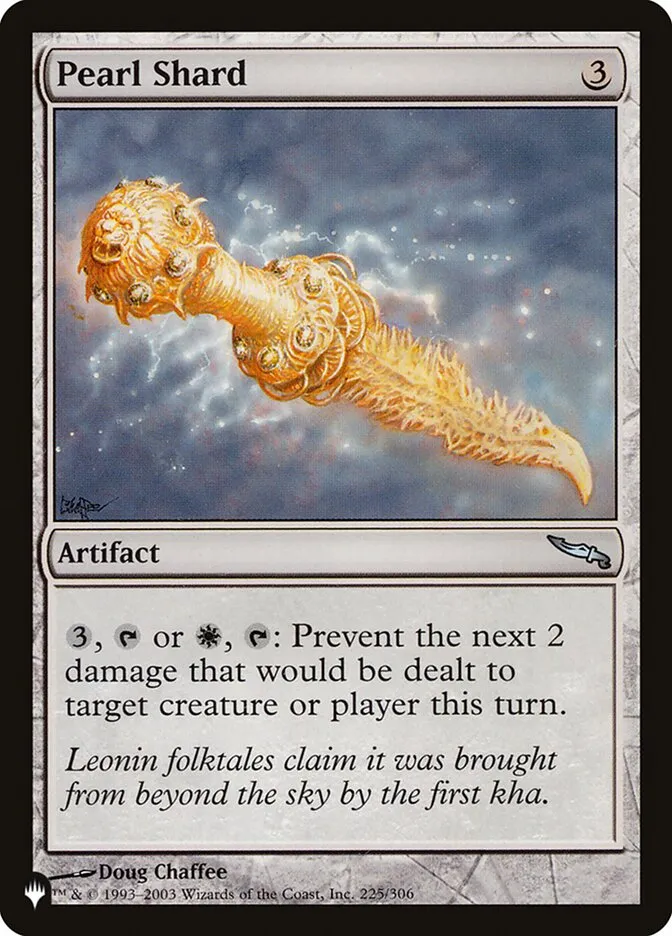 2020 The List Pearl Shard #MRD-225 uncommon card image