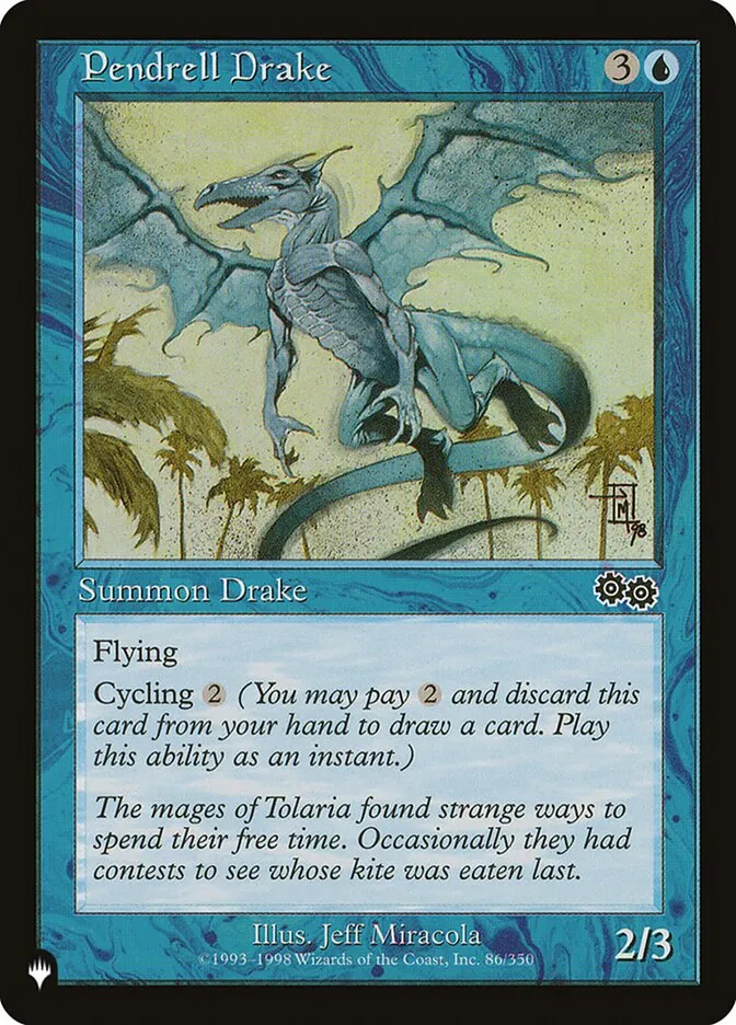 2020 The List Pendrell Drake #USG-86 common card image