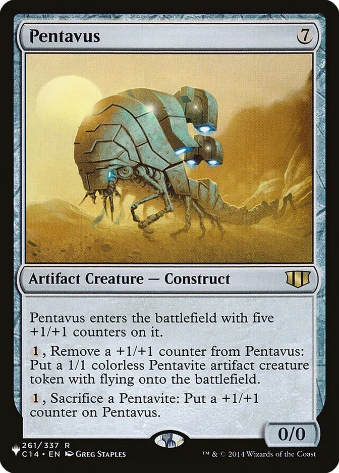 2020 The List Pentavus #C14-261 rare card image