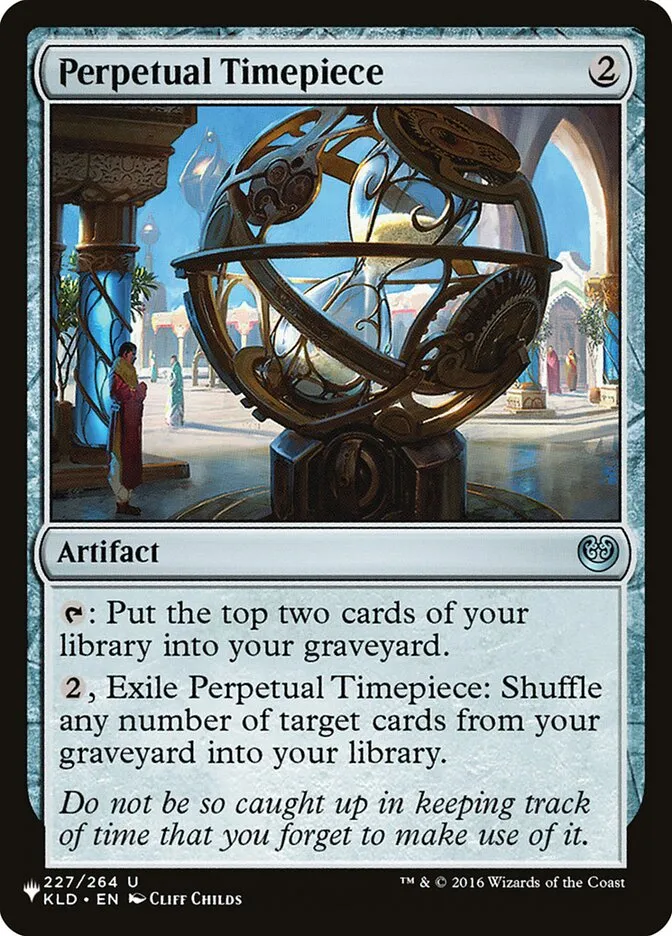 2020 The List Perpetual Timepiece #KLD-227 uncommon card image