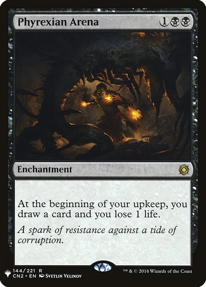 2020 The List Phyrexian Arena #CN2-144 rare card image