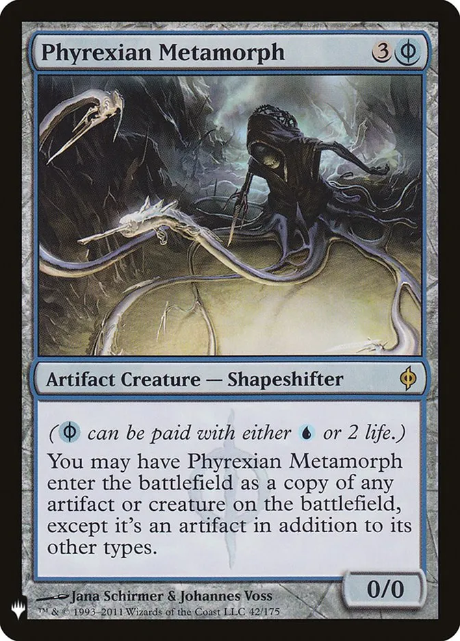 2020 The List Phyrexian Metamorph #NPH-42 rare card image