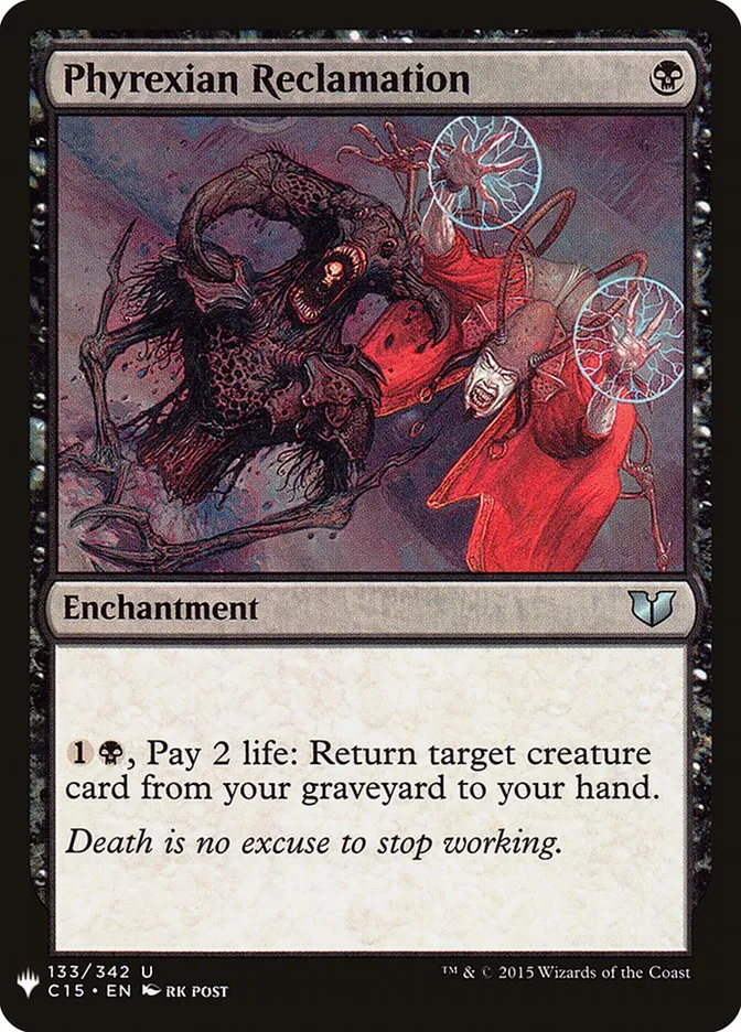 2020 The List Phyrexian Reclamation #C15-133 uncommon card image