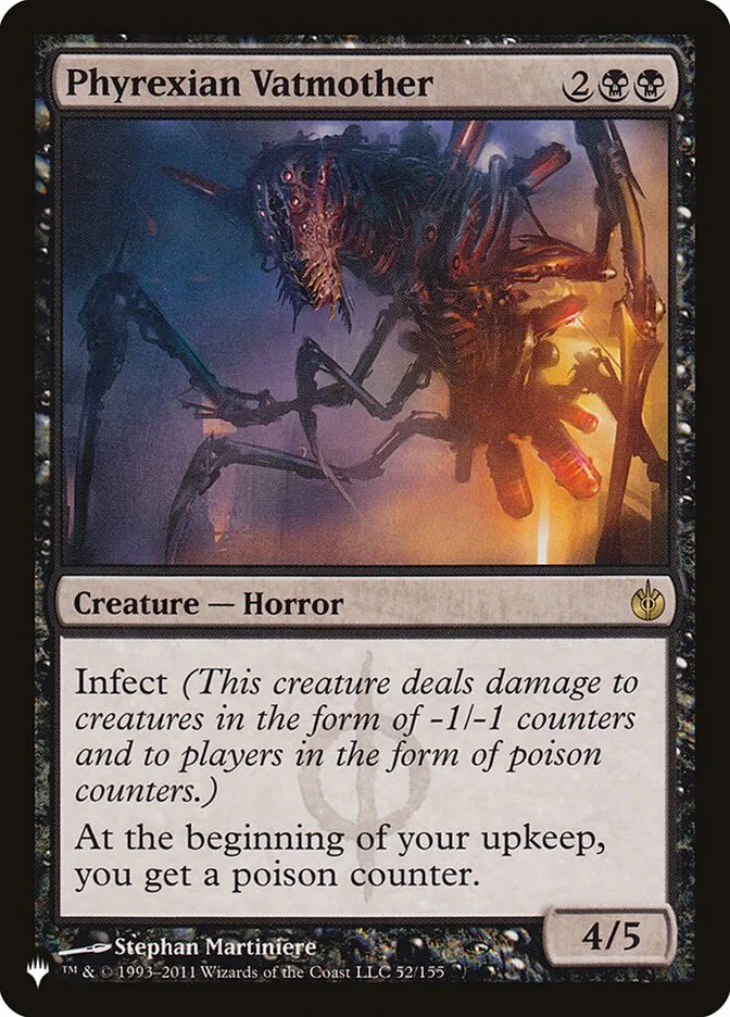 2020 The List Phyrexian Vatmother #MBS-52 rare card image