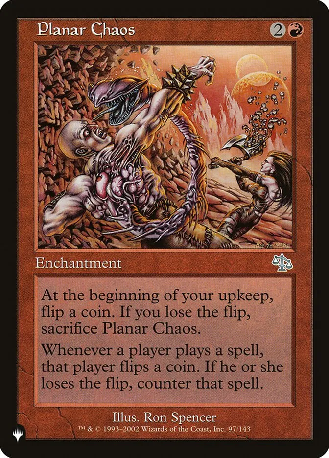 2020 The List Planar Chaos #JUD-97 uncommon card image