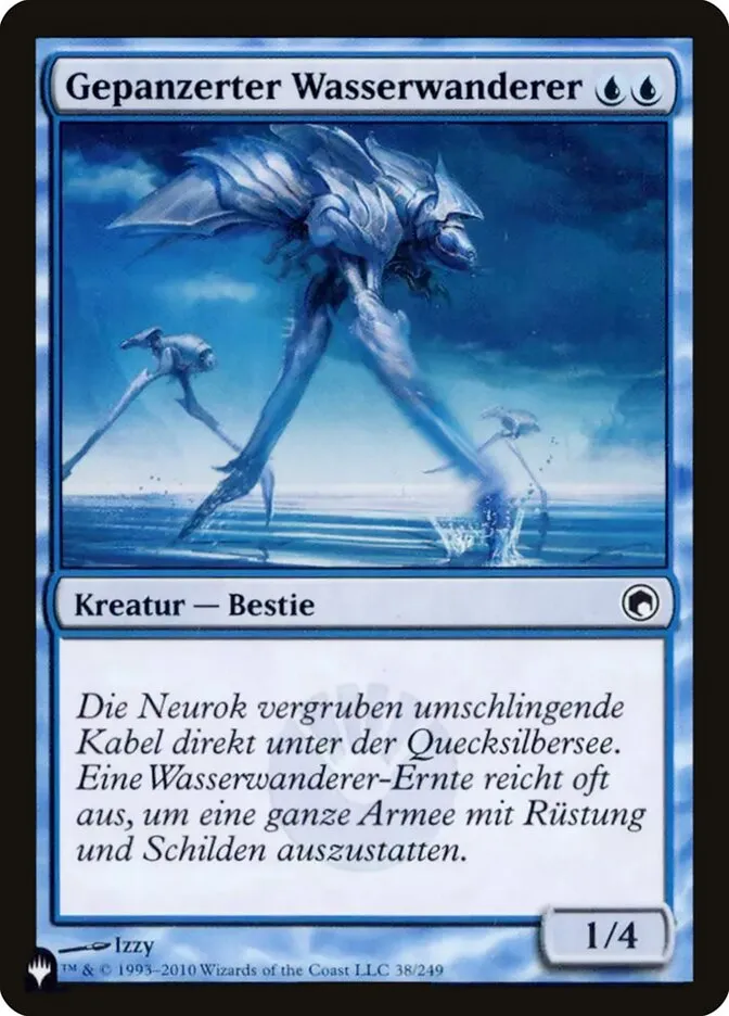 2020 The List Plated Seastrider #SOM-38 common card image