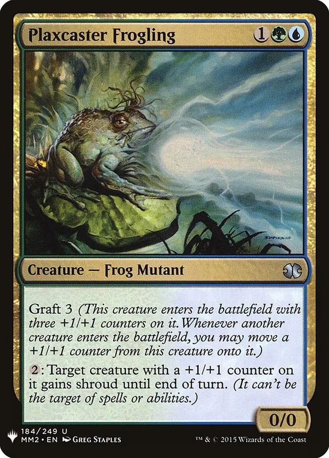 2020 The List Plaxcaster Frogling #MM2-184 uncommon card image