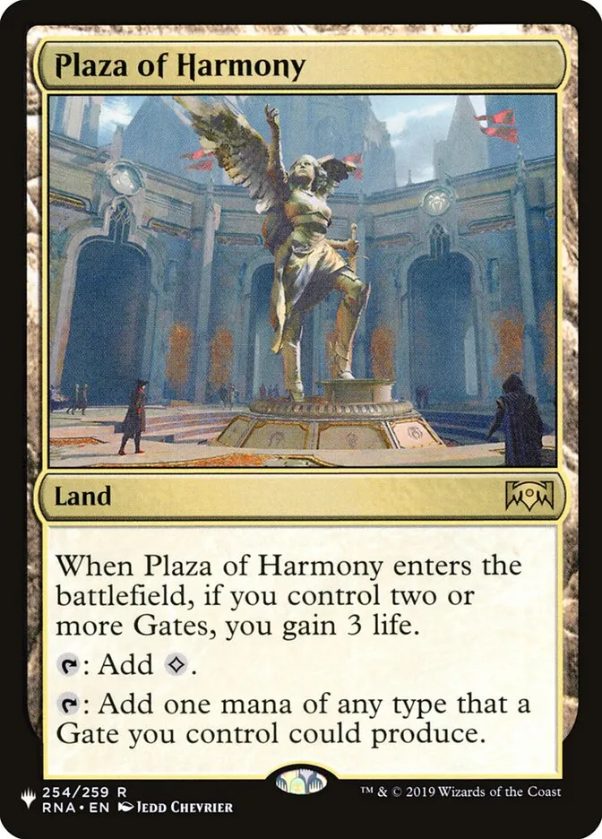 2020 The List Plaza of Harmony #RNA-254 rare card image