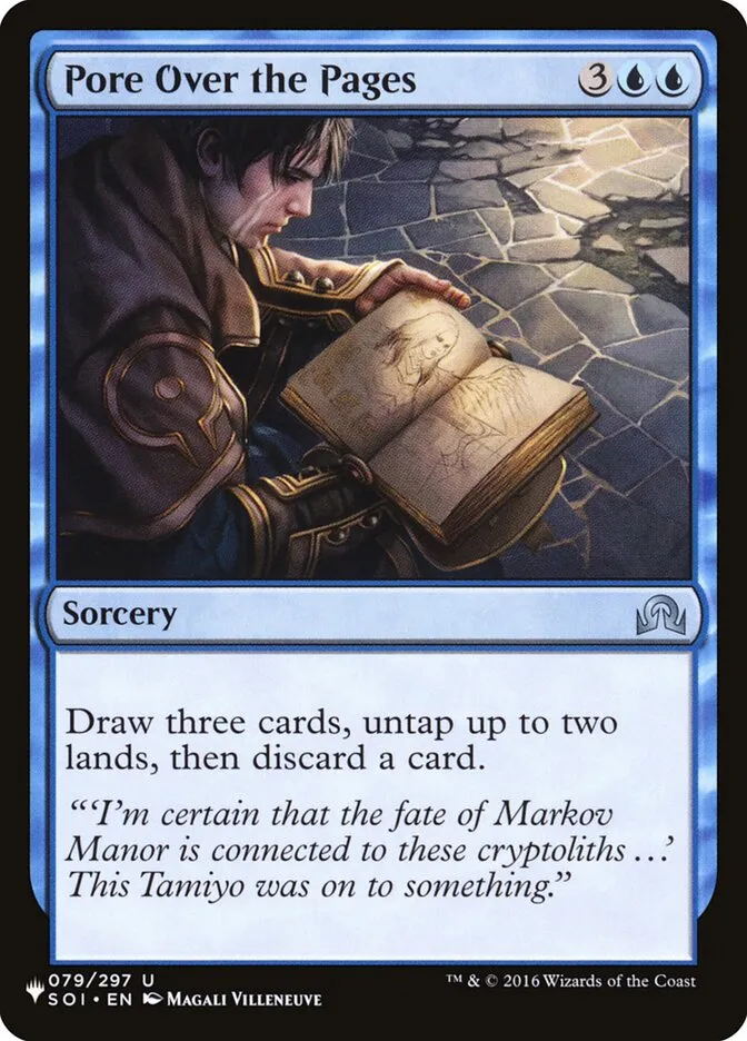 2020 The List Pore Over the Pages #SOI-79 uncommon card image