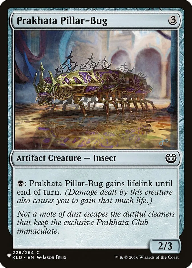 2020 The List Prakhata Pillar-Bug #KLD-228 common card image