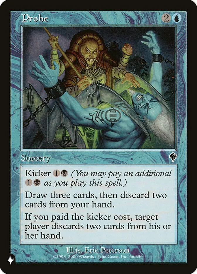 2020 The List Probe common #INV-66 common card image