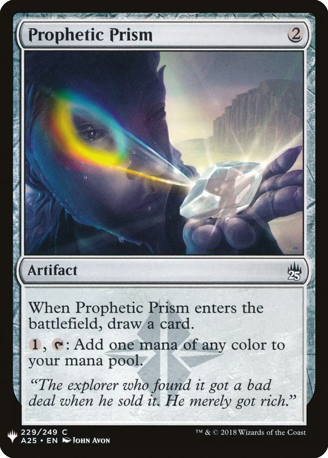 2020 The List Prophetic Prism common #A25-229 common card image