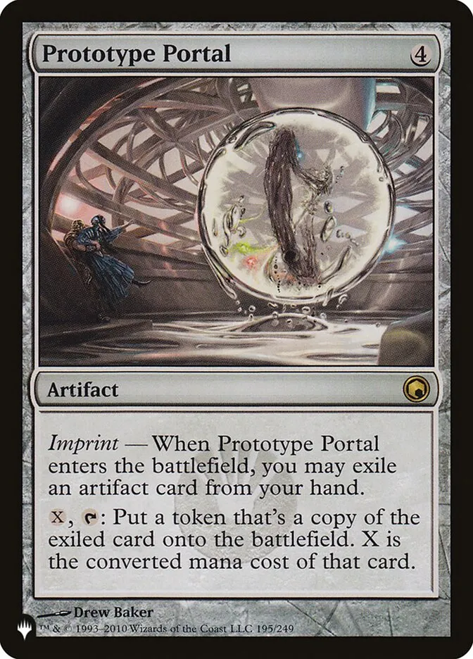 2020 The List Prototype Portal #SOM-195 rare card image