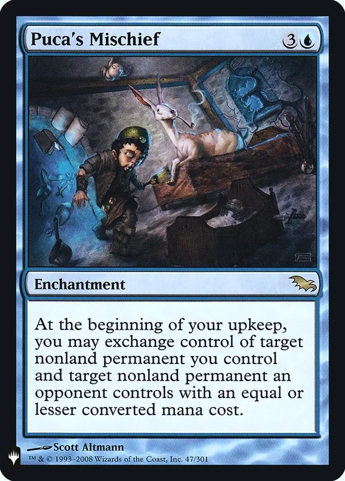 2020 The List Puca's Mischief #SHM-47 rare card image
