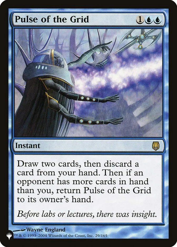 2020 The List Pulse of the Grid #DST-29 rare card image