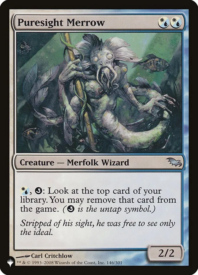 2020 The List Puresight Merrow #SHM-146 uncommon card image