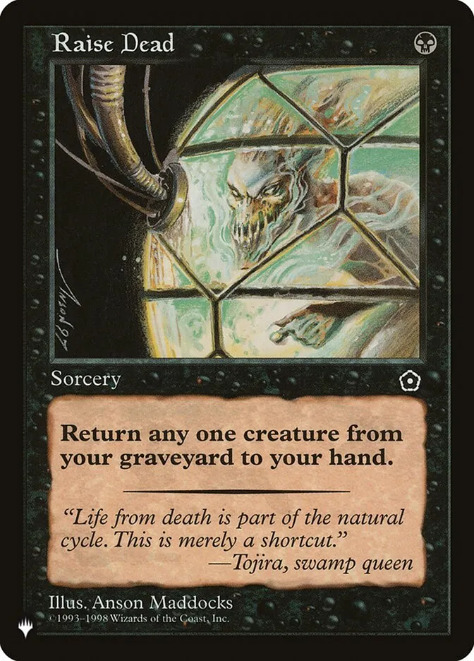 2020 The List Raise Dead common #P02-86 common card image