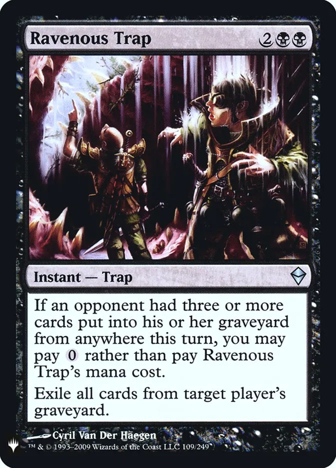 2020 The List Ravenous Trap #ZEN-109 uncommon card image