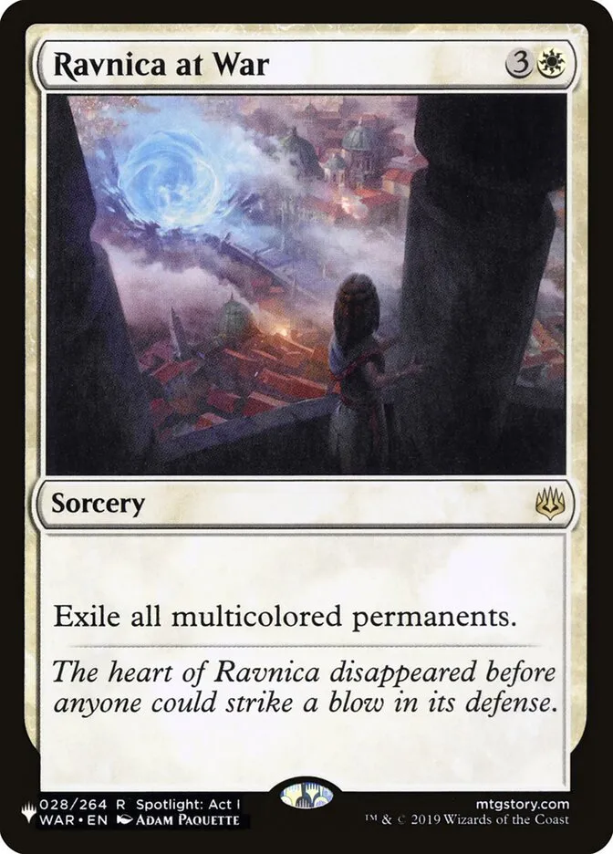 2020 The List Ravnica at War #WAR-28 rare card image