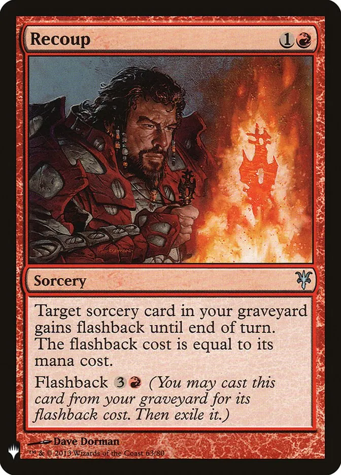 2020 The List Recoup #DDK-63 uncommon card image