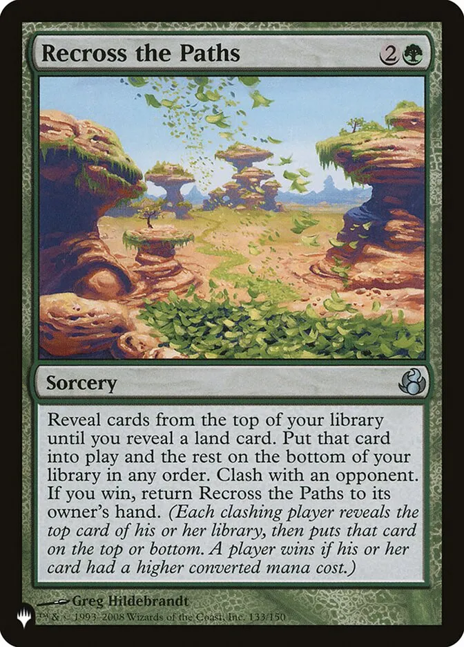 2020 The List Recross the Paths #MOR-133 uncommon card image