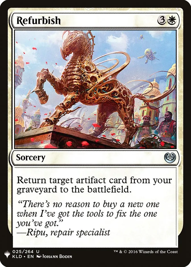 2020 The List Refurbish uncommon #KLD-25 uncommon card image