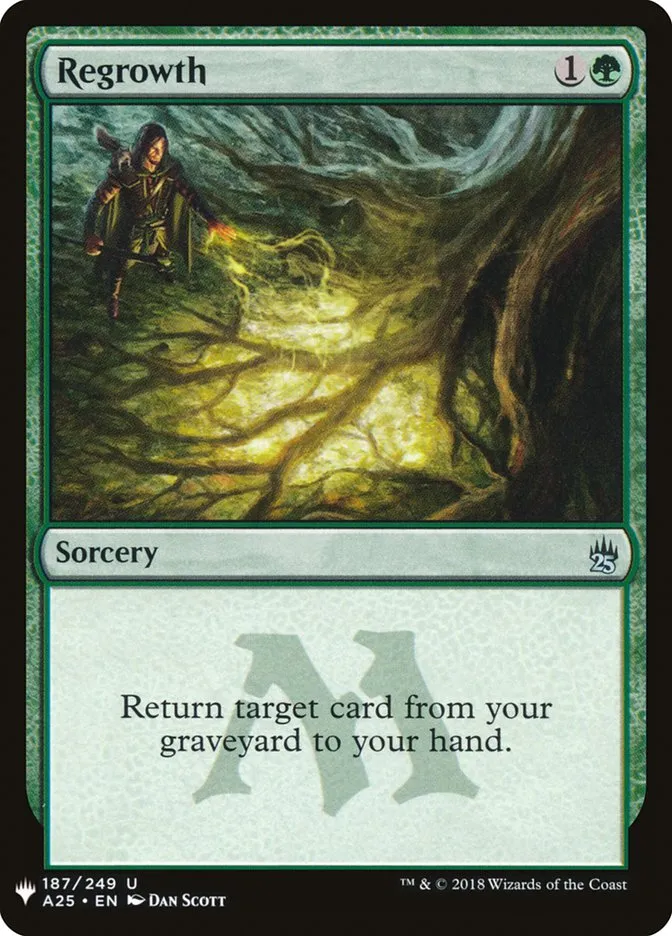 2020 The List Regrowth uncommon #A25-187 uncommon card image