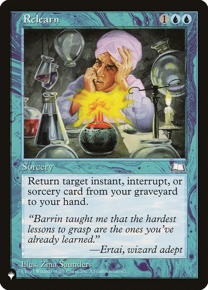 2020 The List Relearn uncommon #WTH-51 uncommon card image