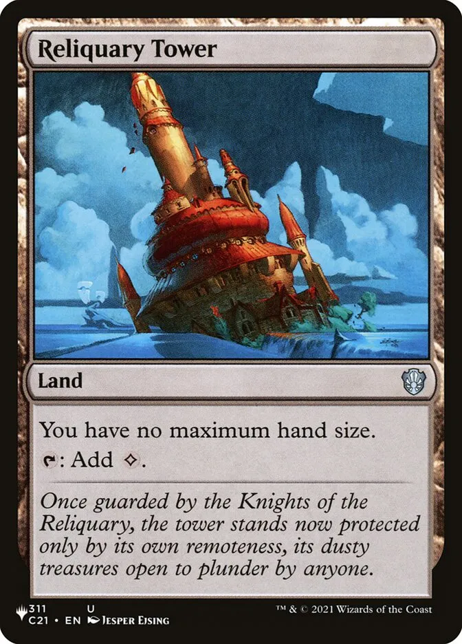2020 The List Reliquary Tower #C21-311 uncommon card image