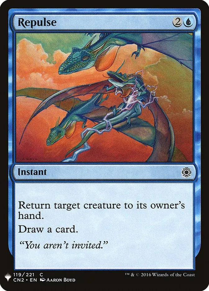 2020 The List Repulse common #CN2-119 common card image