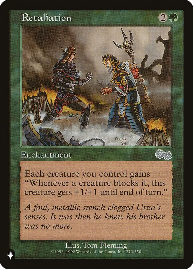 2020 The List Retaliation uncommon #USG-272 uncommon card image