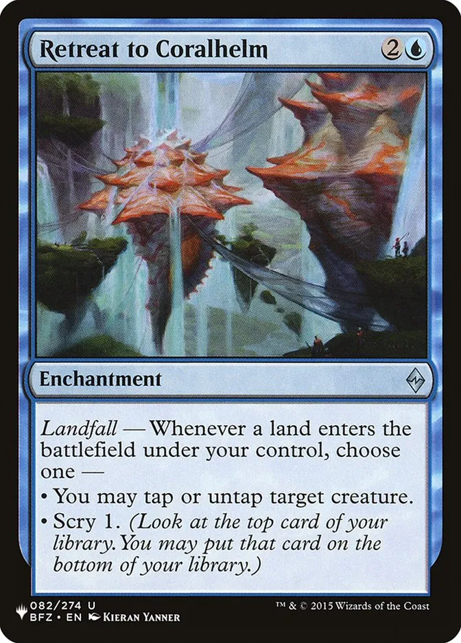2020 The List Retreat to Coralhelm #BFZ-82 uncommon card image