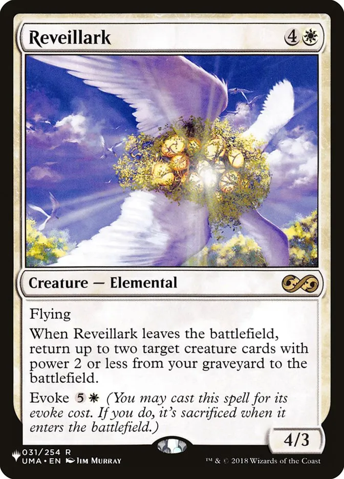 2020 The List Reveillark #UMA-31 rare card image