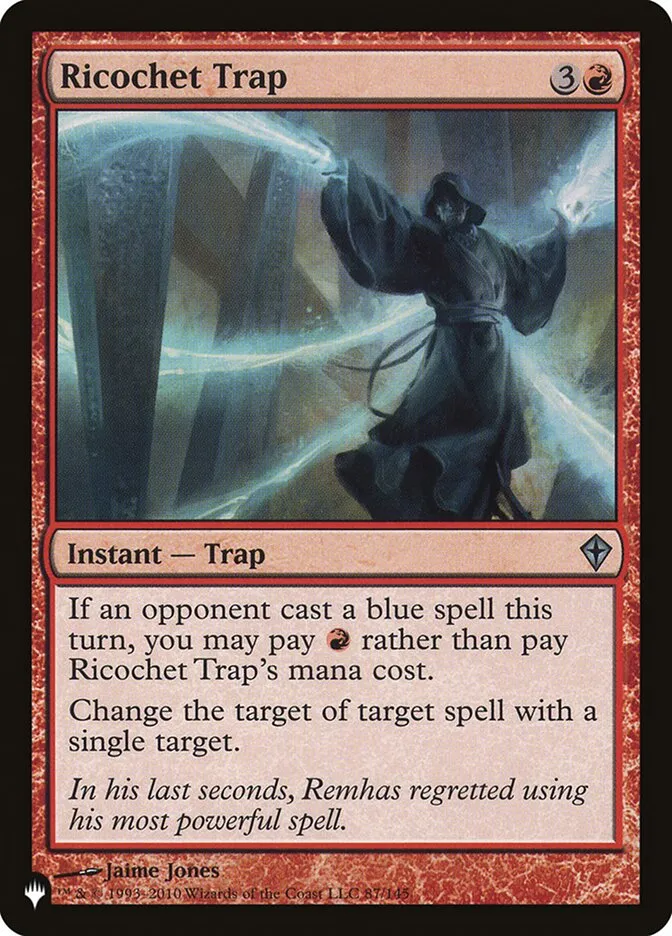 2020 The List Ricochet Trap #WWK-87 uncommon card image