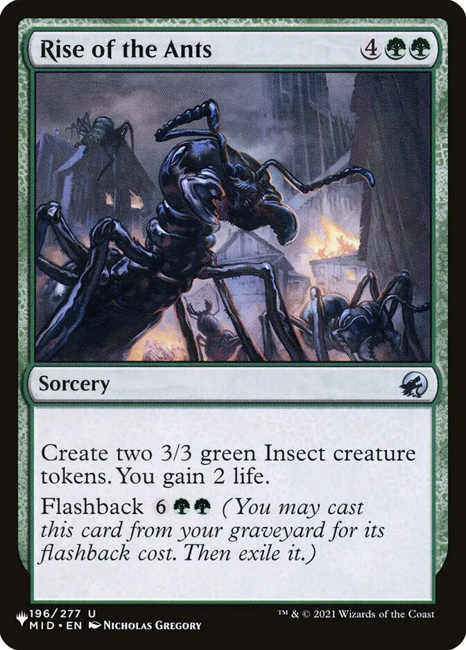 2020 The List Rise of the Ants #MID-196 uncommon card image