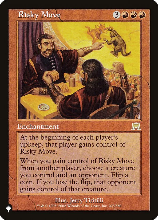 2020 The List Risky Move #ONS-223 rare card image