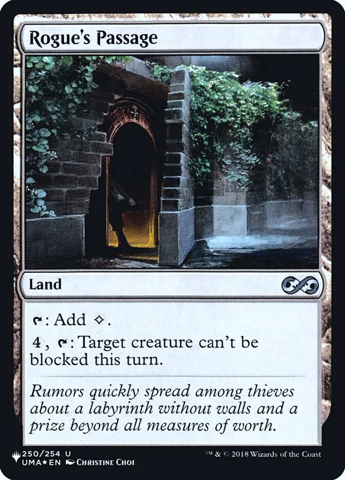 2020 The List Rogue's Passage #UMA-250 uncommon card image