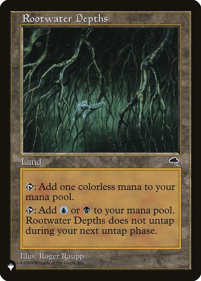2020 The List Rootwater Depths uncommon #TMP-323 uncommon card image