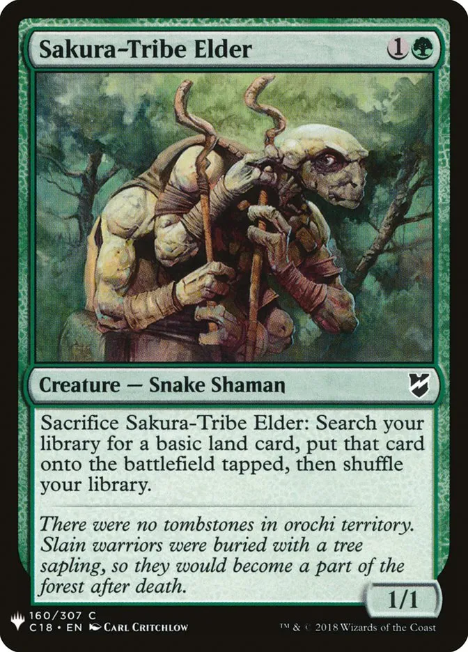 2020 The List Sakura-Tribe Elder common #C18-160 common card image