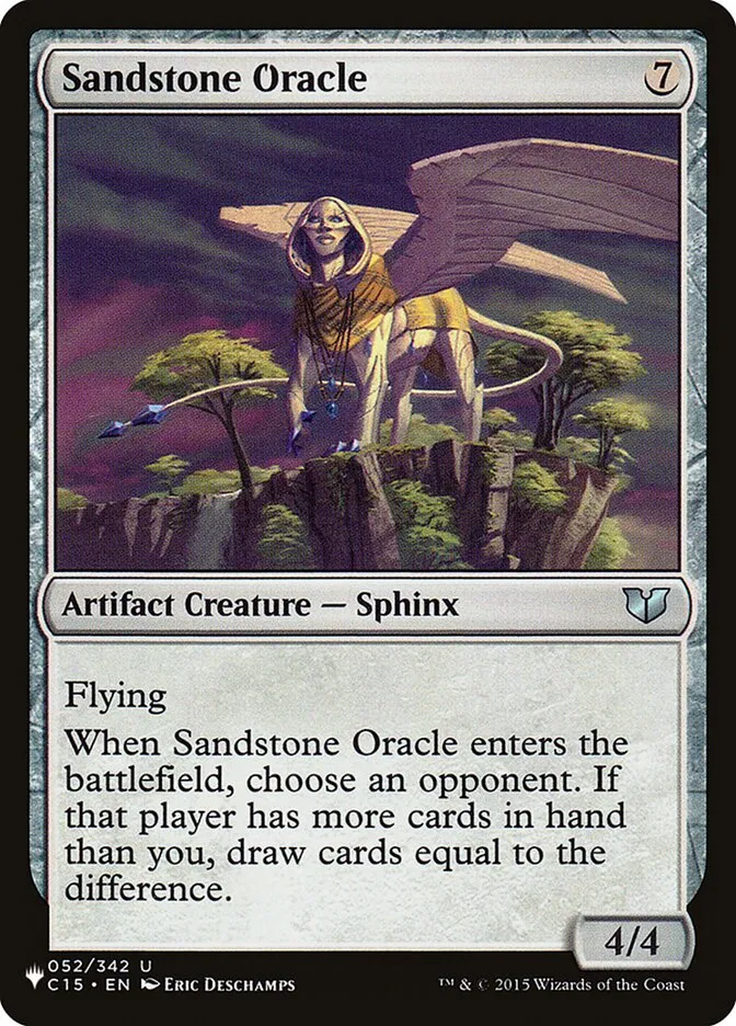 2020 The List Sandstone Oracle #C15-52 uncommon card image