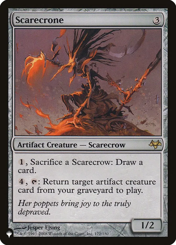 2020 The List Scarecrone #EVE-172 rare card image