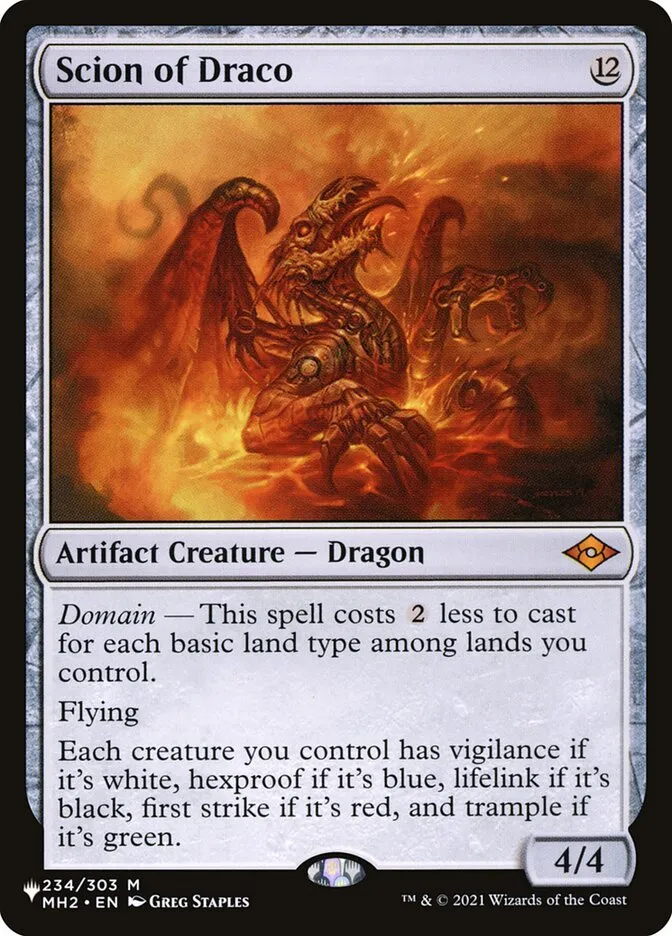 2020 The List Scion of Draco #MH2-234 mythic card image
