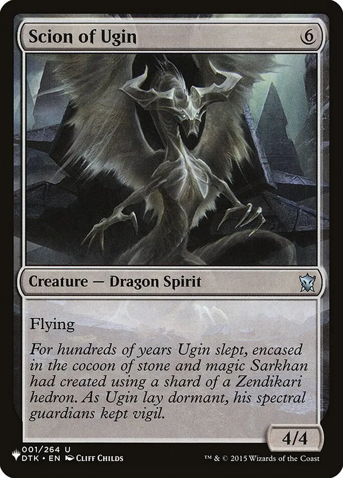 2020 The List Scion of Ugin #DTK-1 uncommon card image