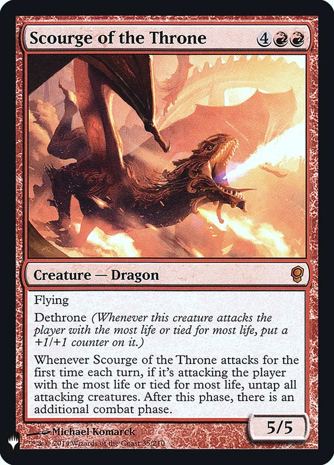 2020 The List Scourge of the Throne #CNS-35 mythic card image