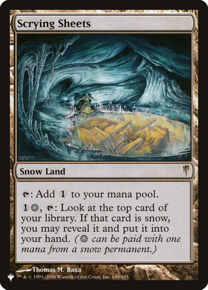 2020 The List Scrying Sheets #CSP-149 rare card image