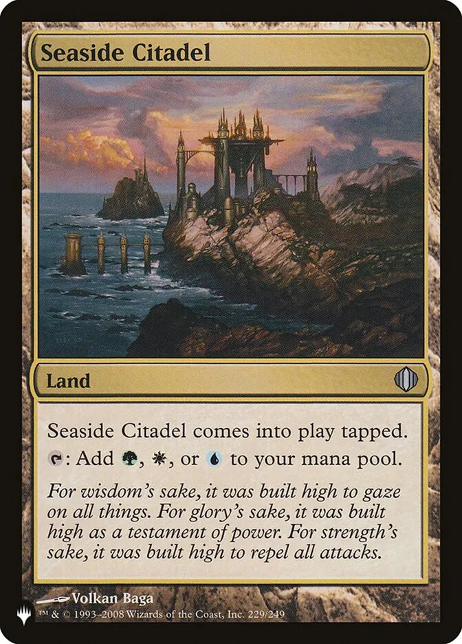 2020 The List Seaside Citadel #ALA-229 uncommon card image