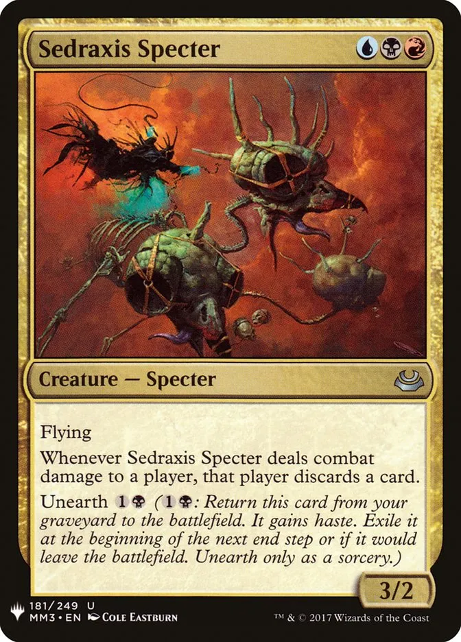 2020 The List Sedraxis Specter #MM3-181 uncommon card image
