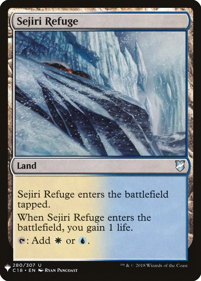 2020 The List Sejiri Refuge #C18-280 uncommon card image
